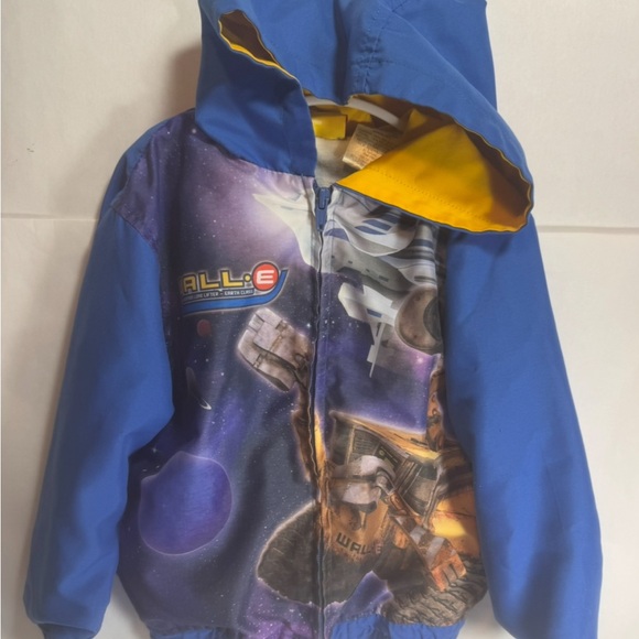 4T Vintage Disney Pixar Walle Wall E Kids Jacket